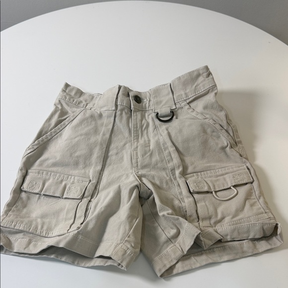 Ocean Coast Other - Kids Utility Cargo Shorts in Light Khaki